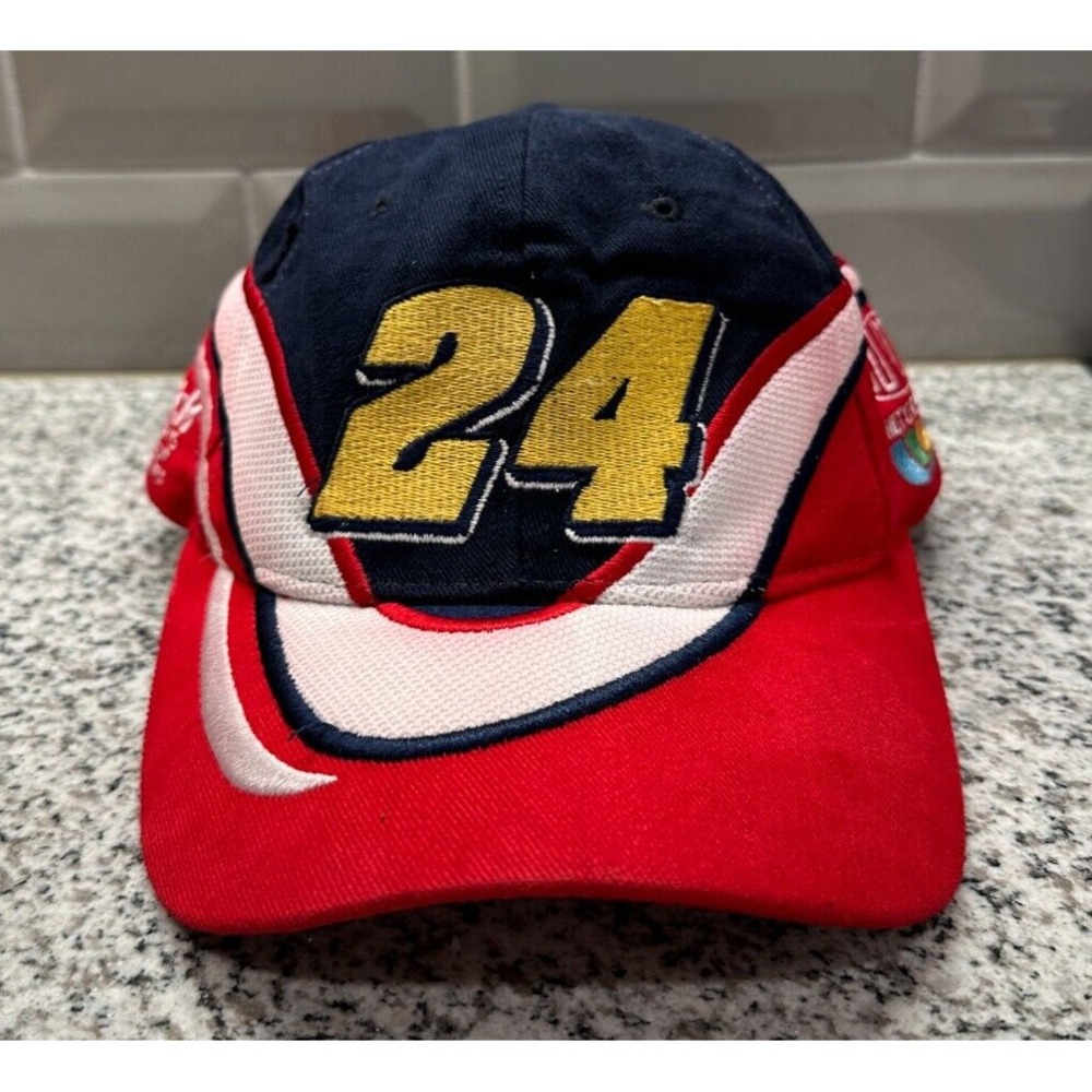VTg Jeff Gordon‎ Nascar Hat Cat Snapacbk Hendrick Motorsports #24 Dupont 90s